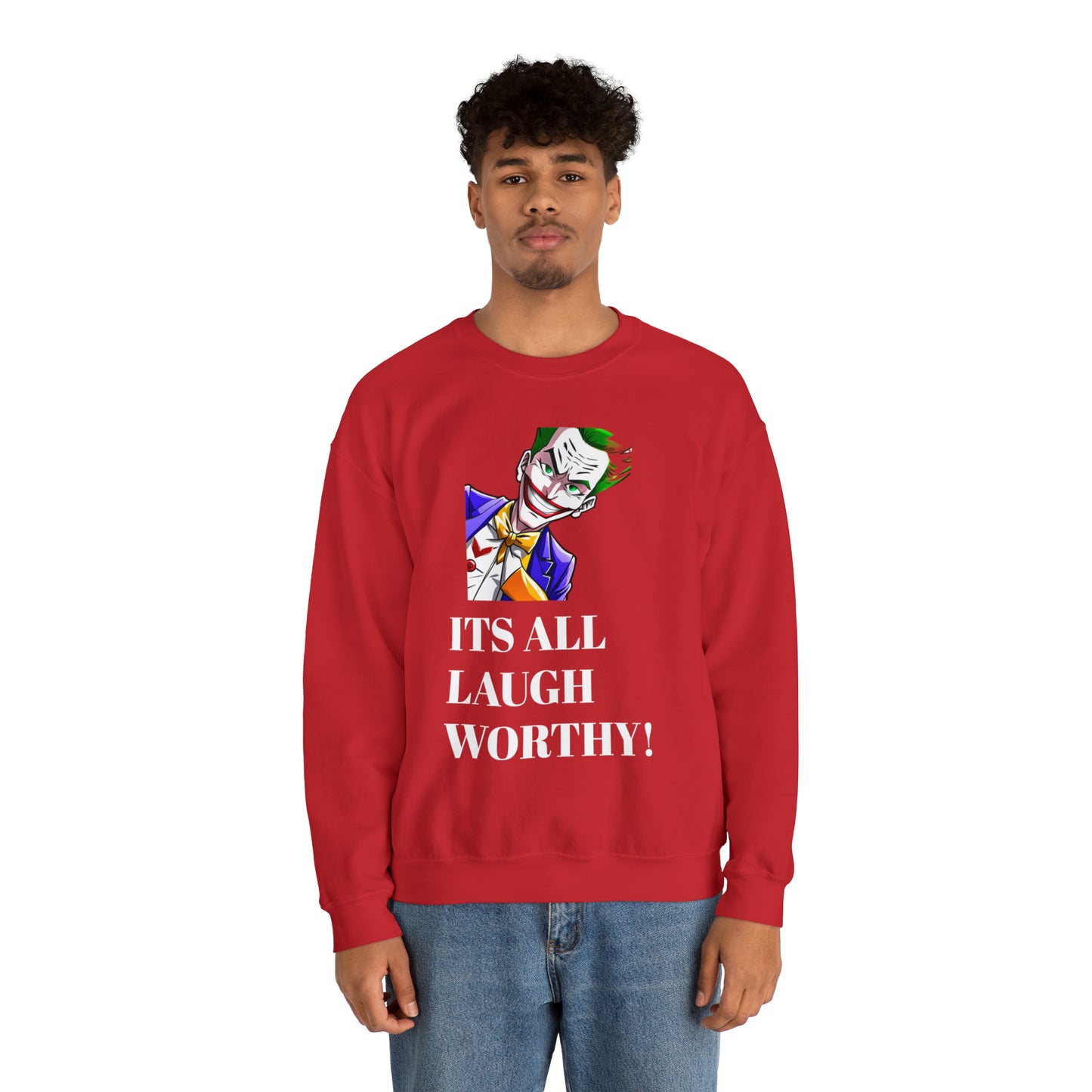 Joker Design Unisex Heavy Blend™ Crewneck Sweatshirt