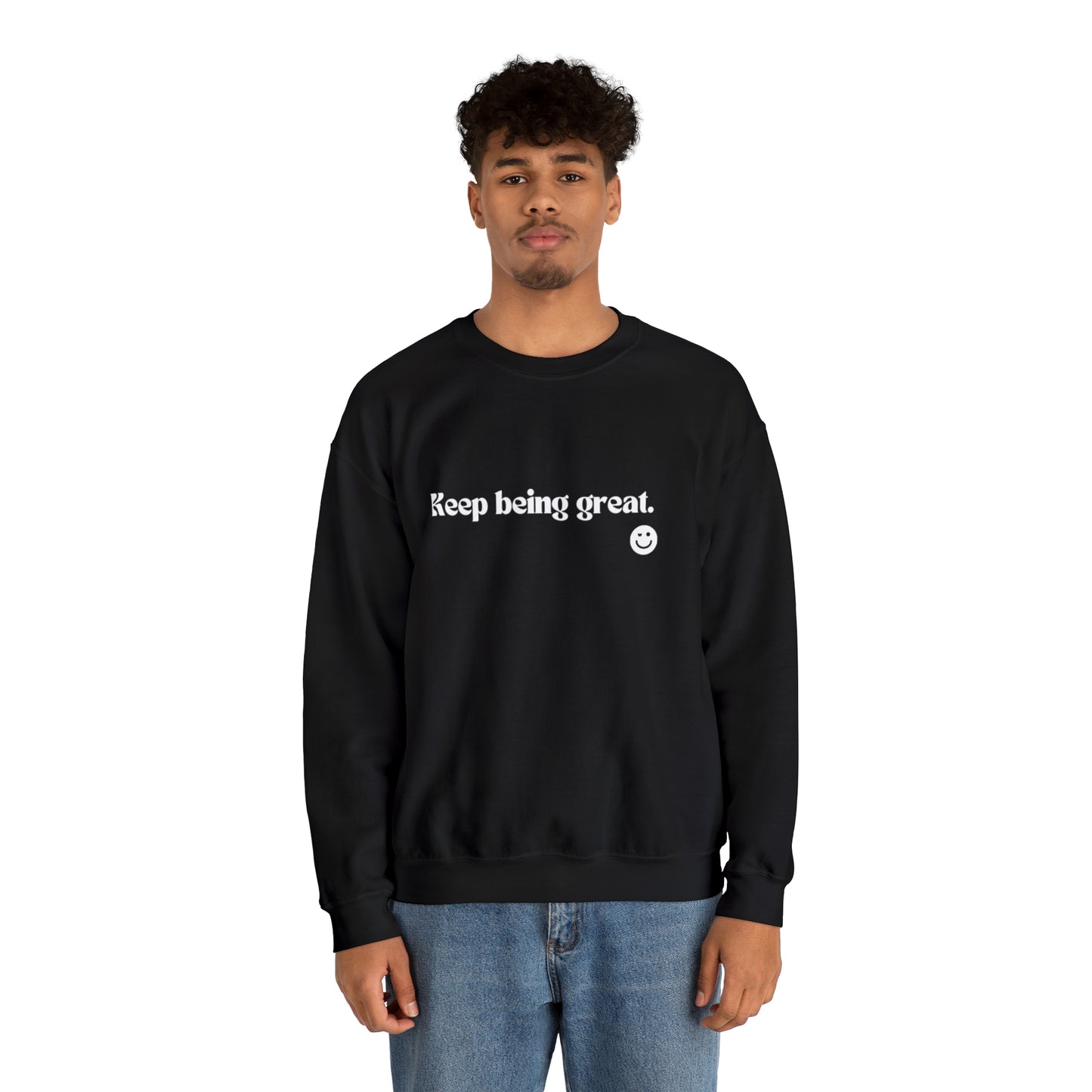 Black Unisex Heavy Blend™ Crewneck Sweatshirt