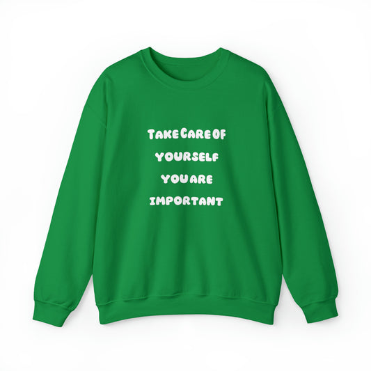 Green Unisex Heavy Blend™ Crewneck Sweatshirt