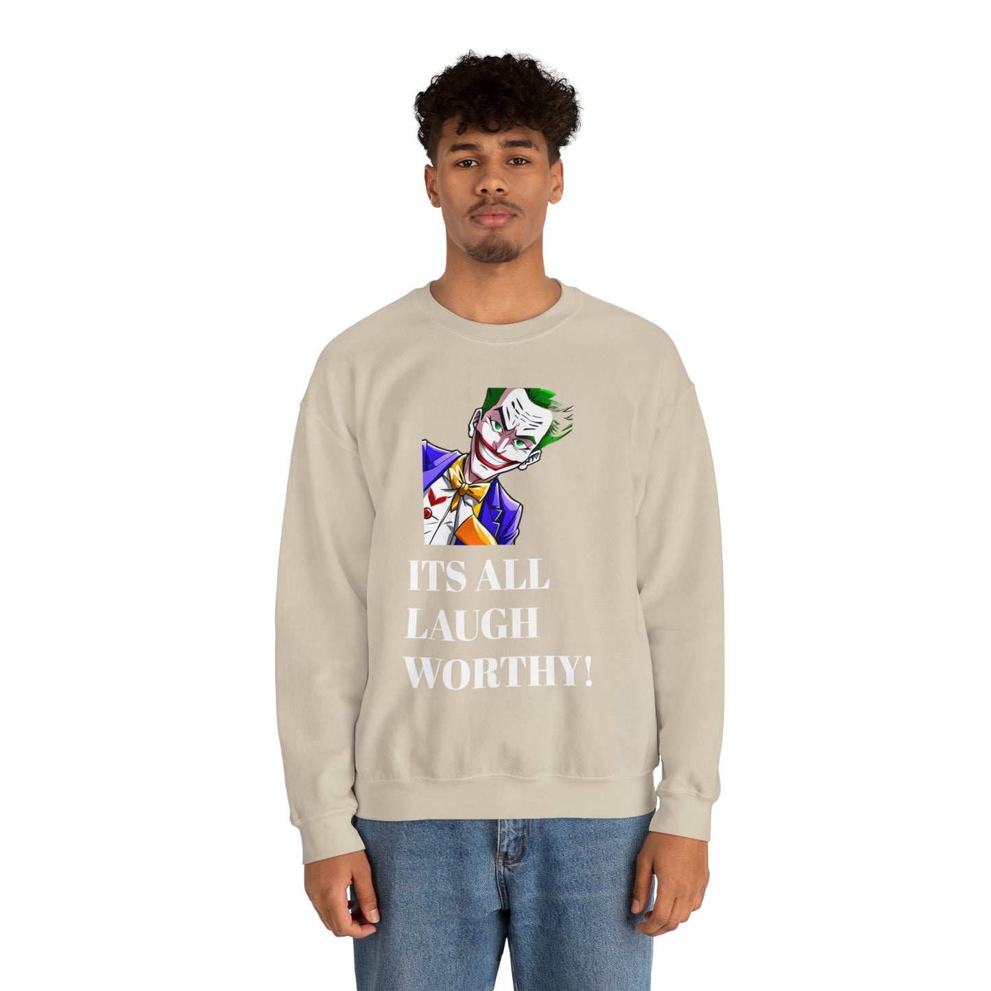 Joker Design Unisex Heavy Blend™ Crewneck Sweatshirt